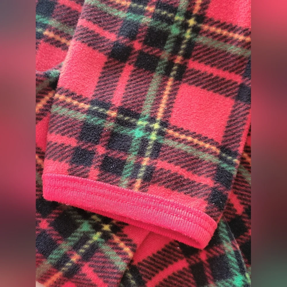 Mad Dog Concepts Girls Red Plaid Nightgown- Pajamas Size 8 (Runs Small)